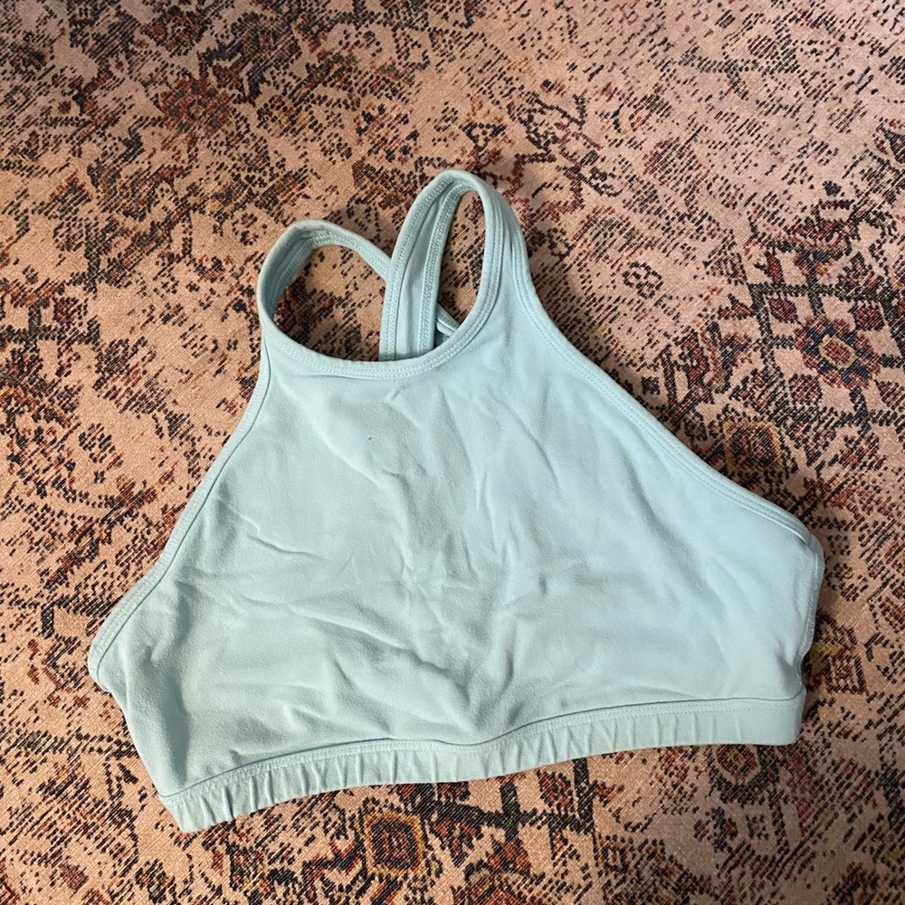 Beyond yoga high neck sports bra